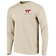 Virginia Tech Image One Coquette Campus Comfort Colors Long Sleeve Tee